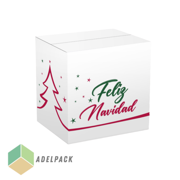 Caja Diseño Navidad - 38x26x32cm